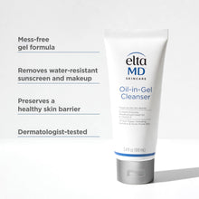 将图片加载到图库查看器，EltaMD Oil-In-Gel Cleanser Facial Cleansers EltaMD Shop at Exclusive Beauty Club
