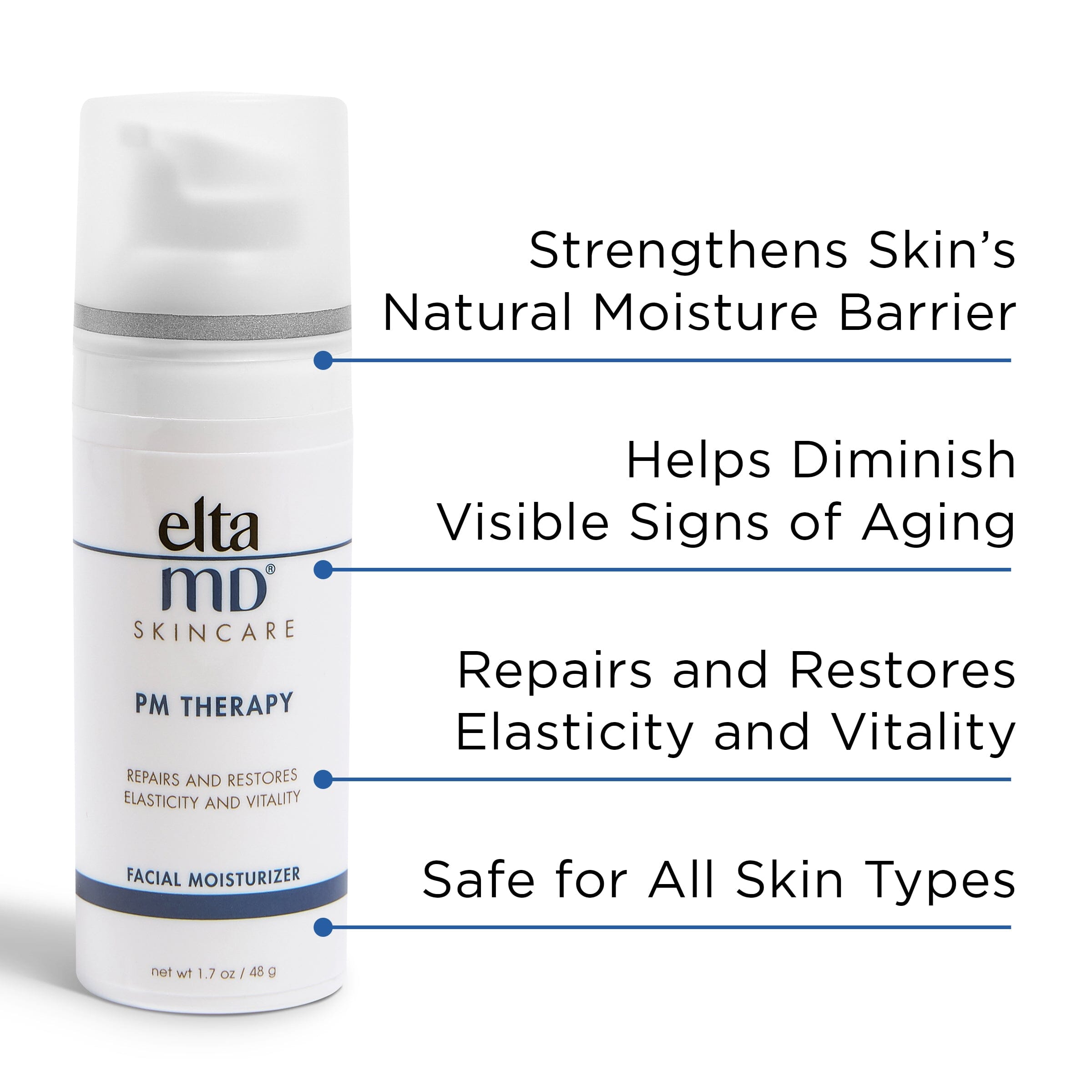 EltaMD PM Therapy Facial Moisturizer EltaMD Shop at Exclusive Beauty Club