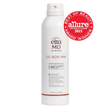 将图片加载到图库查看器，EltaMD UV AOX Mist Broad Spectrum SPF 40 Sunscreen EltaMD Shop at Exclusive Beauty Club
