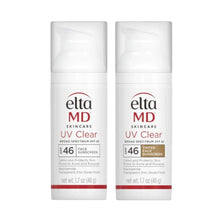 Bild in Galerie-Viewer laden, EltaMD UV Clear Tinted and Untinted SPF 46 DUO ($84 Value) Sunscreen EltaMD Shop at Exclusive Beauty Club
