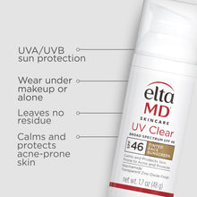 将图片加载到图库查看器，EltaMD UV Clear Tinted Broad-Spectrum SPF 46 EltaMD Shop at Exclusive Beauty Club
