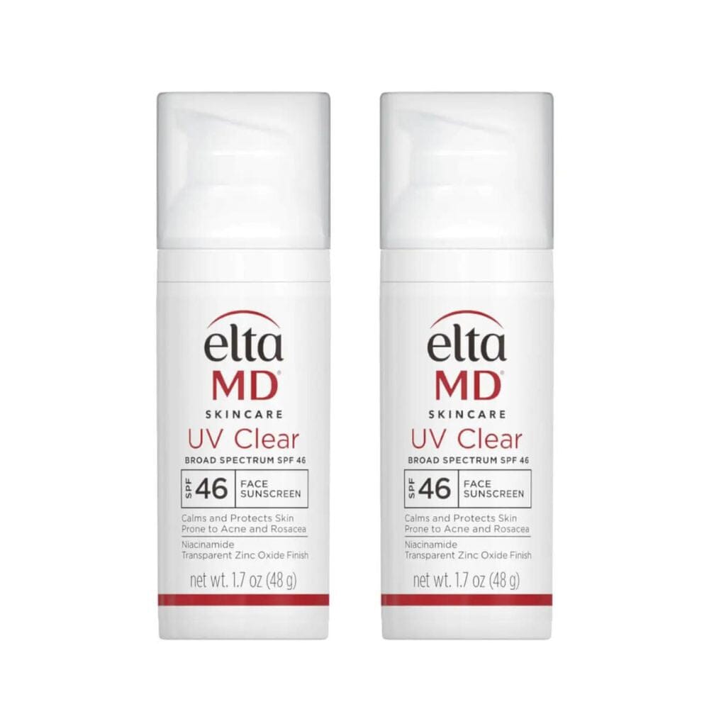 EltaMD UV Clear Untinted SPF 46 Broad-Spectrum Duo ($82 Value) Sunscreen EltaMD Shop at Exclusive Beauty Club