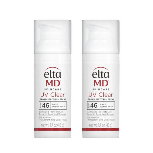EltaMD UV Clear Untinted SPF 46 Broad-Spectrum Duo ($86 Value) Sunscreen EltaMD Shop at Exclusive Beauty