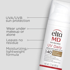 EltaMD UV Daily Tinted Broad-Spectrum SPF 40 Sunscreen EltaMD Shop at Exclusive Beauty Club