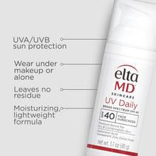 Cargar imagen en el visor de galería, EltaMD UV Daily Untinted Broad-Spectrum SPF 40 EltaMD Shop at Exclusive Beauty Club
