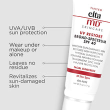Load image into Gallery viewer, EltaMD UV Restore Broad-Spectrum SPF 40 Tinted EltaMD Shop at Exclusive Beauty Club
