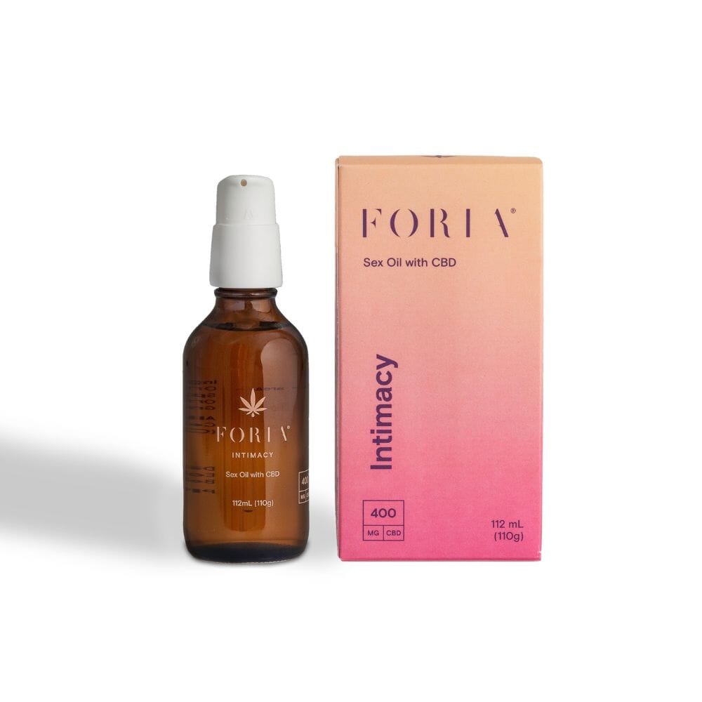 FORIA Intimacy Sex Oil CBD New Pump Top FORIA 112 ml Shop at Exclusive Beauty Club