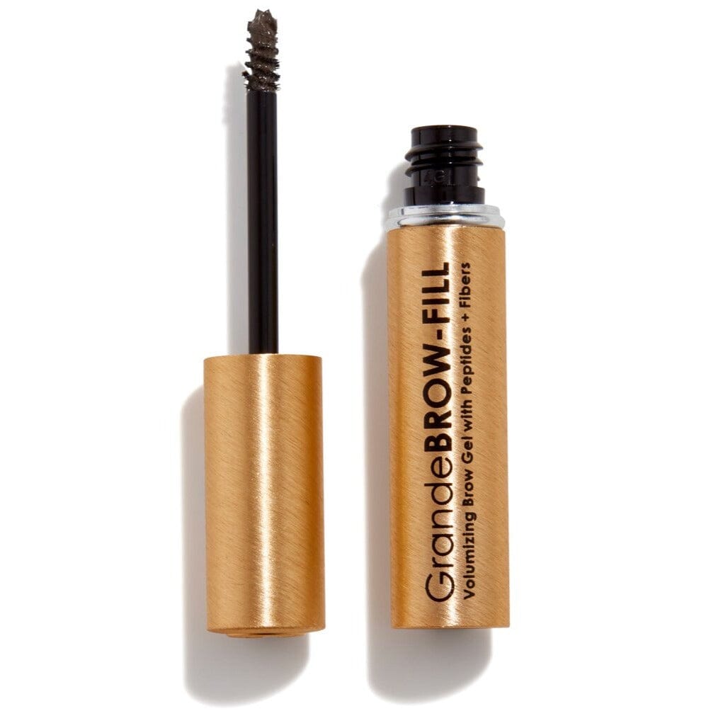 Grande Cosmetics GrandeBROW-FILL Volumizing Brow Gel with Fibers & Peptides Grande Cosmetics Ebony Shop at Exclusive Beauty Club