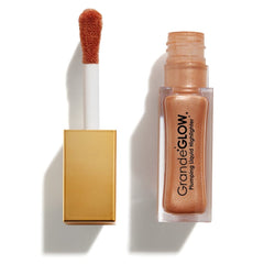 Grande Cosmetics GrandeGLOW Plumping Liquid Highlighter Grande Cosmetics Bronze Beam Shop at Exclusive Beauty Club