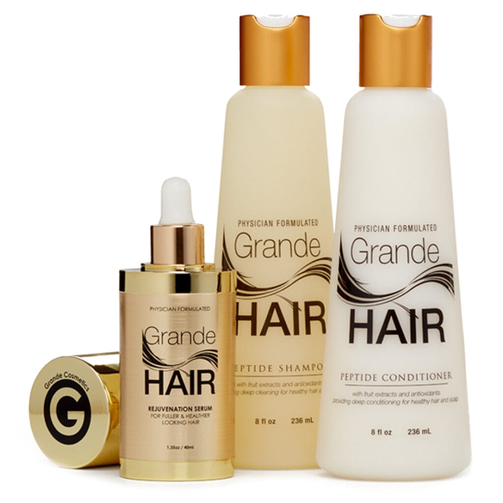 Grande Cosmetics GrandeHAIR Set - Full Size 3 Piece System ($175 Value) Grande Cosmetics Shop at Exclusive Beauty Club