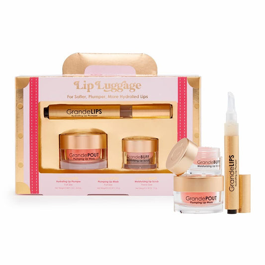 Grande Cosmetics Lip Luggage Set ($64 Value) Grande Cosmetics Shop at Exclusive Beauty