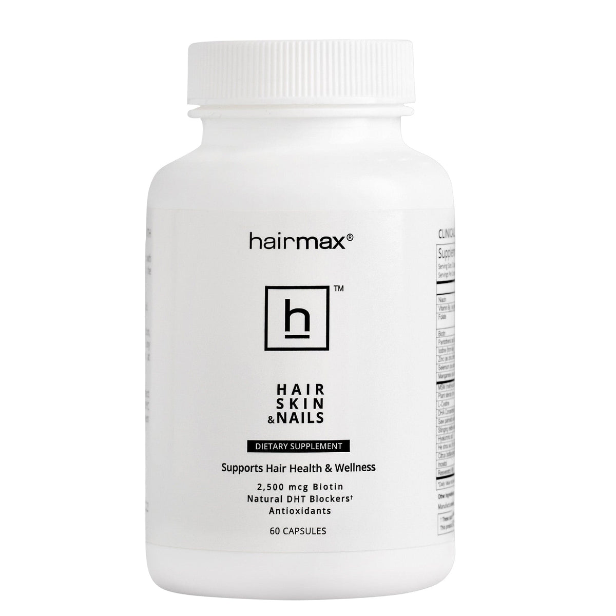 Hairmax Hair, Skin & Nail Supplements Vitamins & Supplements Hairmax 60 Capsules Shop at Exclusive Beauty