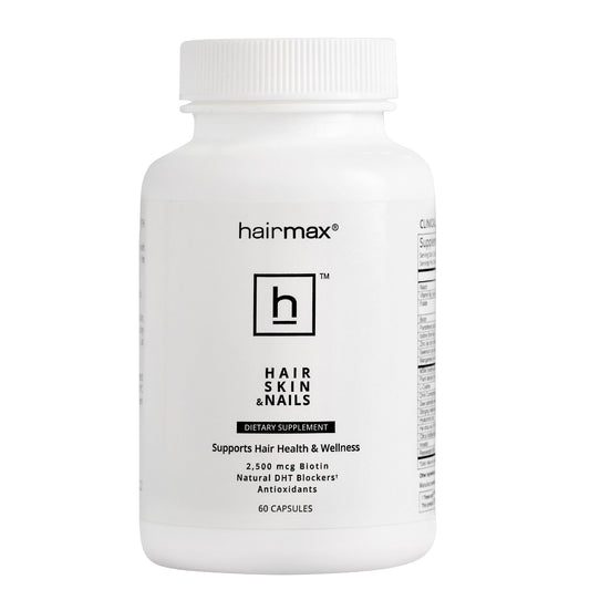 Hairmax Hair, Skin & Nail Supplements Vitamins & Supplements Hairmax 60 Capsules Shop at Exclusive Beauty