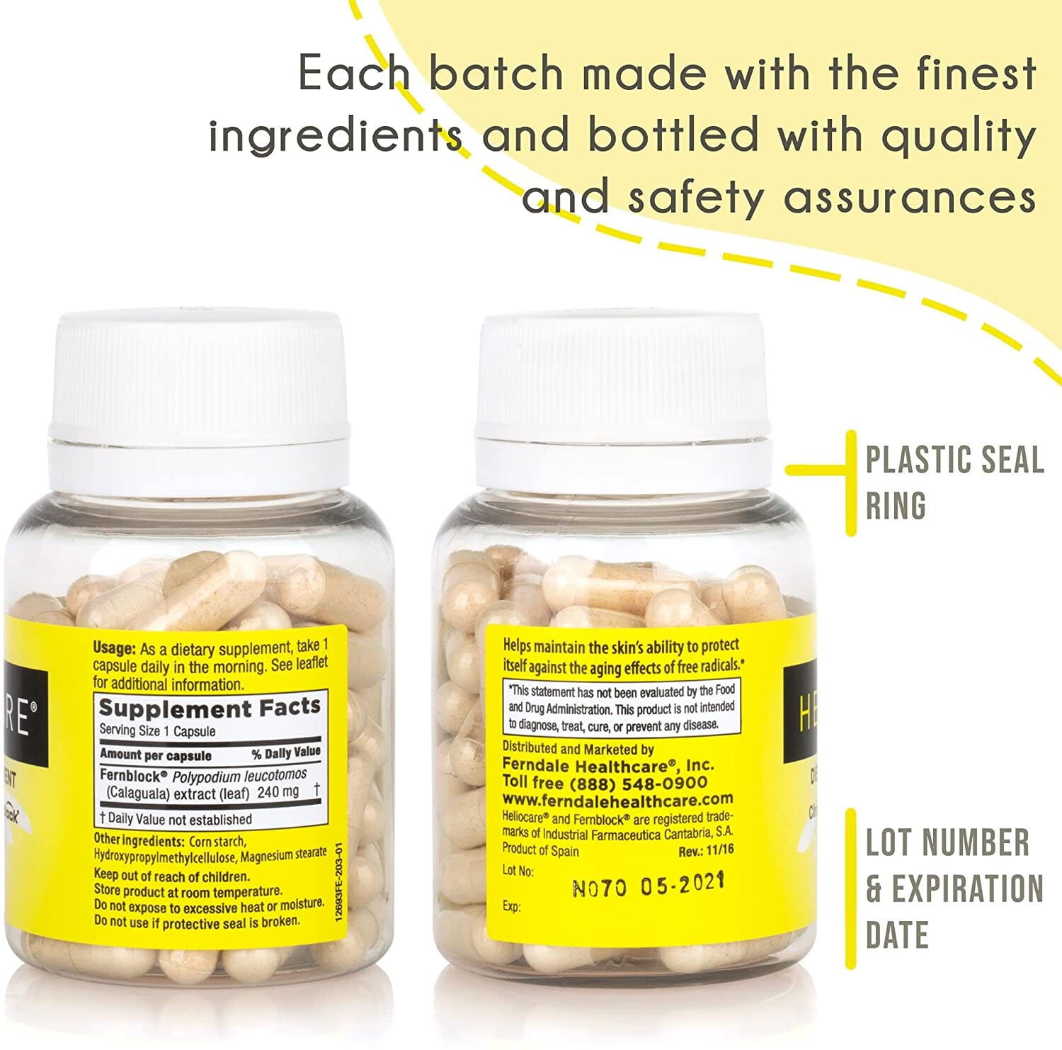 Heliocare Antioxidant Supplements - 3 Bottles Vitamins & Supplements Heliocare Shop at Exclusive Beauty