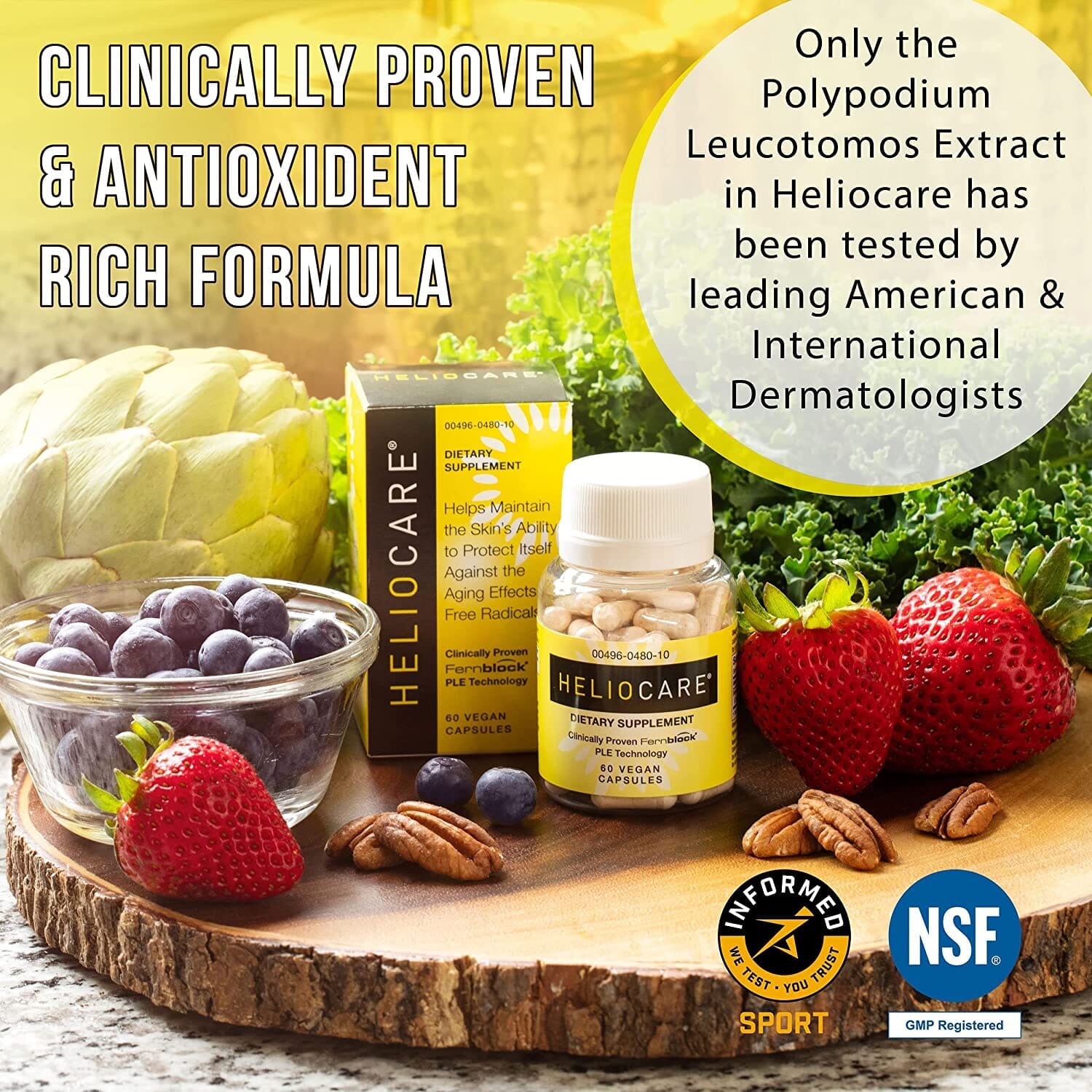 Heliocare Antioxidant Supplements - 3 Bottles Vitamins & Supplements Heliocare Shop at Exclusive Beauty