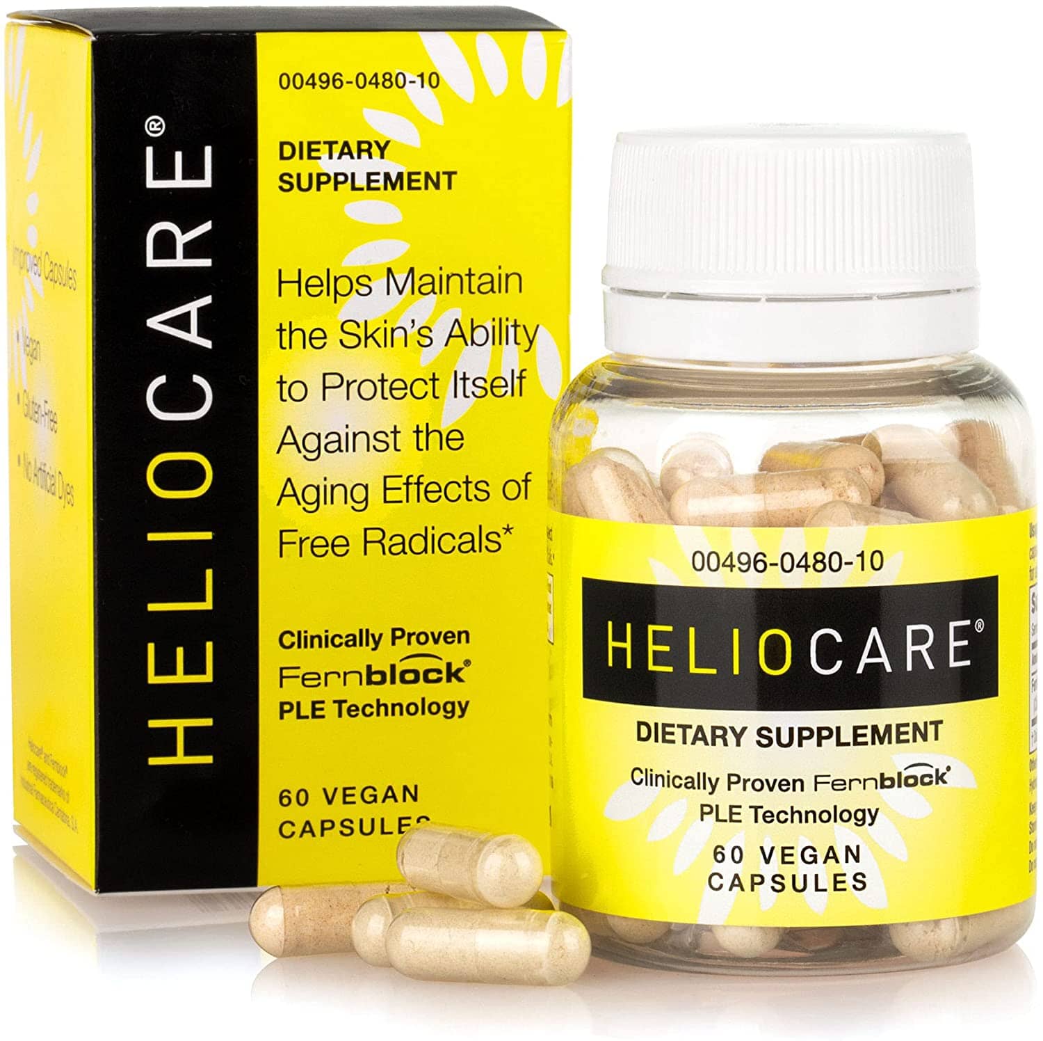 Heliocare Sun Protection Antioxidant Supplement - 60 Capsules Heliocare Shop at Exclusive Beauty Club