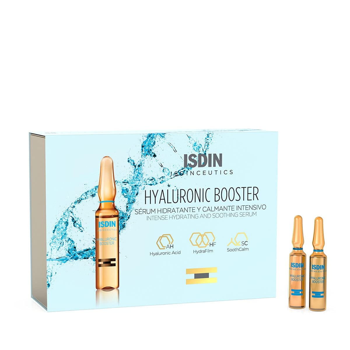 ISDIN Hyaluronic Booster 30 Ampoules ISDIN 2ml x 30 ampoules Shop at Exclusive Beauty Club