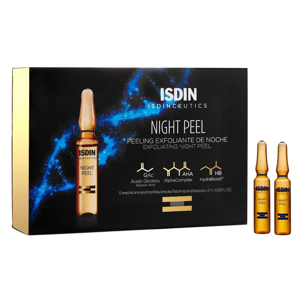 ISDIN Night Peel 10 Ampoules ISDIN 2ml x 10 ampoules Shop at Exclusive Beauty Club