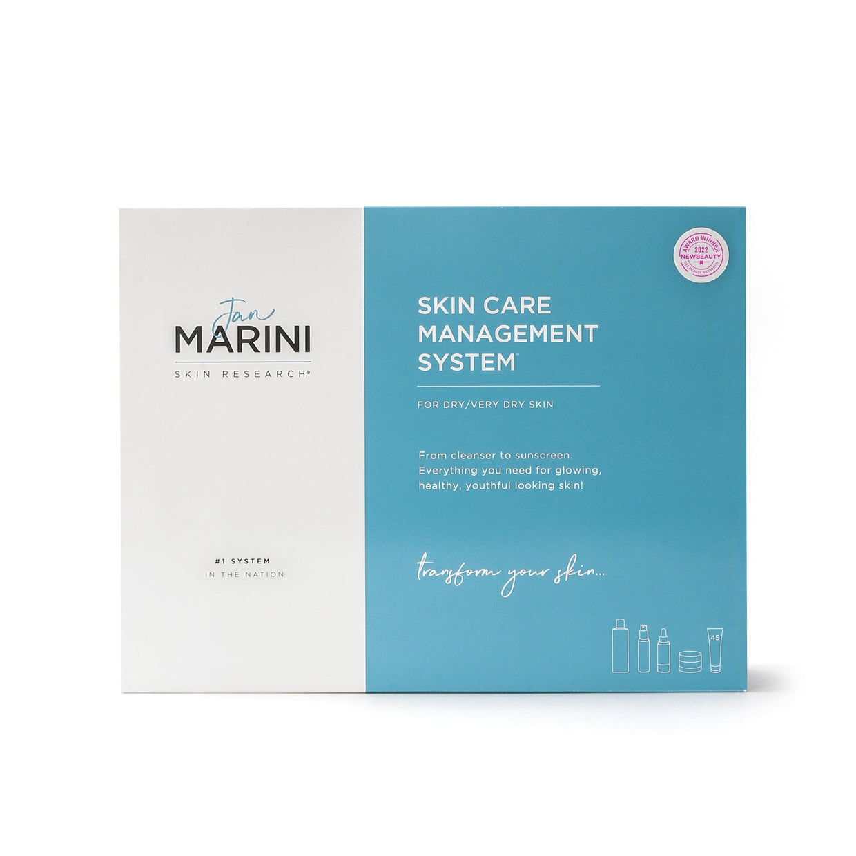 Jan Marini Skin Care Management System - Dry/Very Dry Skin with Marini Physical Protectant Untinted SPF 30 Anti-Aging Skin Care Kits Jan Marini Shop at Exclusive Beauty Club