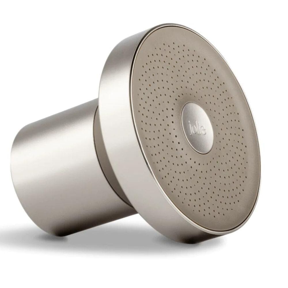 Jolie Filtered Showerhead Jolie Skin Co Brushed Steel Shop at Exclusive Beauty Club