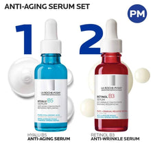 将图片加载到图库查看器，La Roche-Posay Anti-Aging Serum Set ($129 Value) Serum La Roche-Posay Shop at Exclusive Beauty Club
