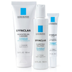 La Roche-Posay Effaclar 3 Step Acne System La Roche-Posay Shop at Exclusive Beauty Club