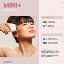 Cargar imagen en el visor de galería, NuFACE MINI+ Starter Kit in Midnight Black NuFACE Shop at Exclusive Beauty Club
