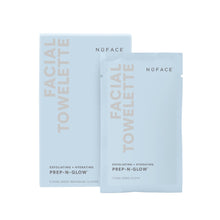 Cargar imagen en el visor de galería, NuFACE Prep-N-Glow Exfoliating &amp; Hydrating Facial Wipes NuFACE 5-Pack Shop at Exclusive Beauty Club
