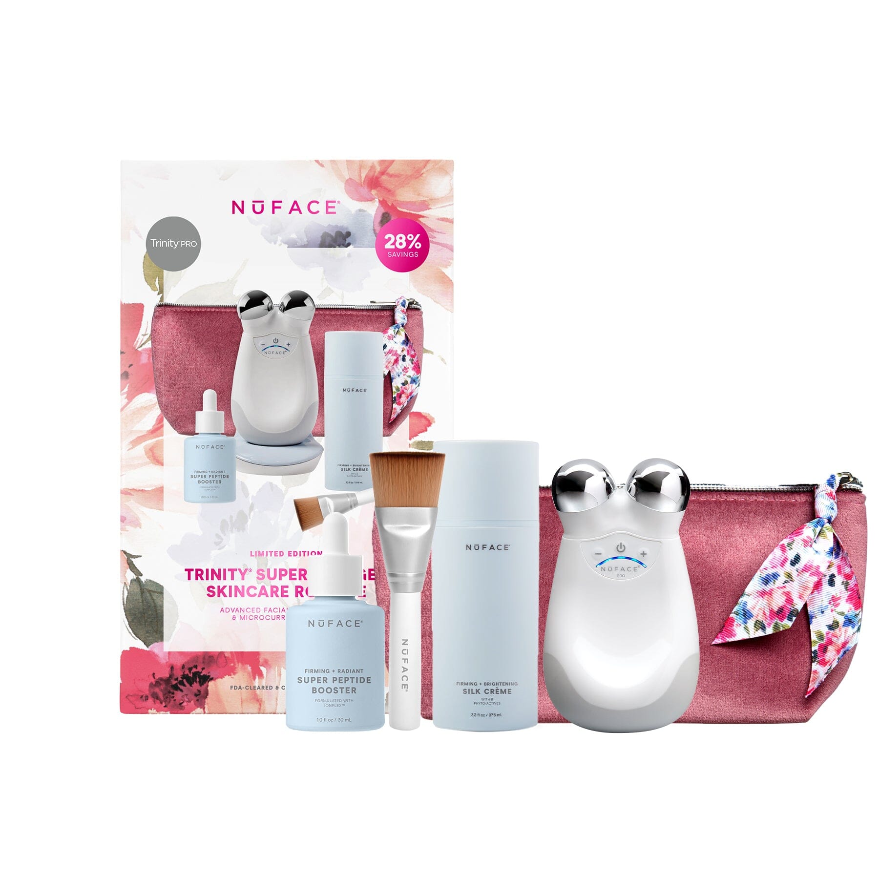 NuFACE Trinity PRO (400 AMP) Supercharged Skincare Routine Kit ($513 Value) NuFACE Shop at Exclusive Beauty Club