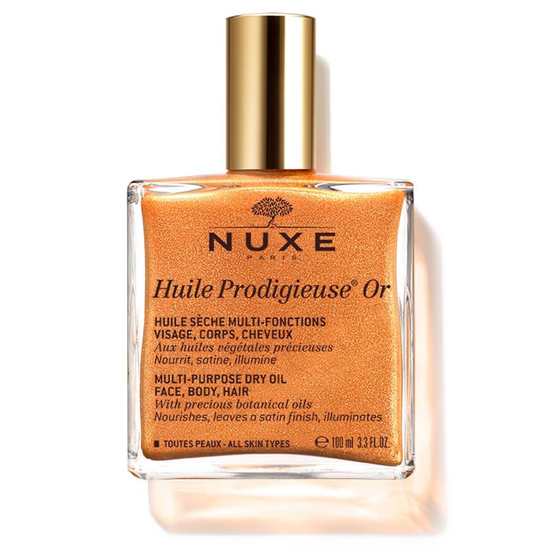 Nuxe Huile Prodigieuse Or Shimmer Multi-Purpose Oil Nuxe 3.3 fl. oz (100 ml) Shop at Exclusive Beauty Club