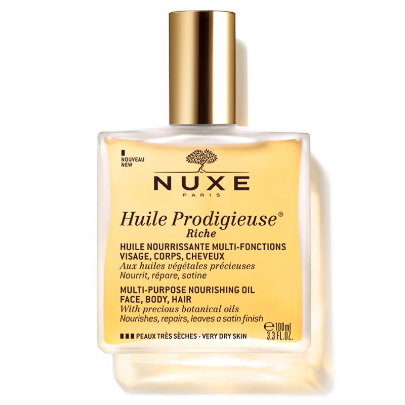 Nuxe Huile Prodigieuse Riche Multi-Purpose Oil Nuxe 3.4 fl. oz (100 ml) Shop at Exclusive Beauty Club