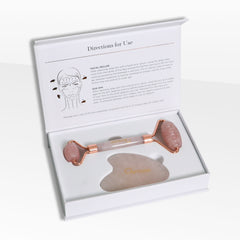 Osmosis Beauty Rose Quartz Roller Osmosis Beauty Shop at Exclusive Beauty Club