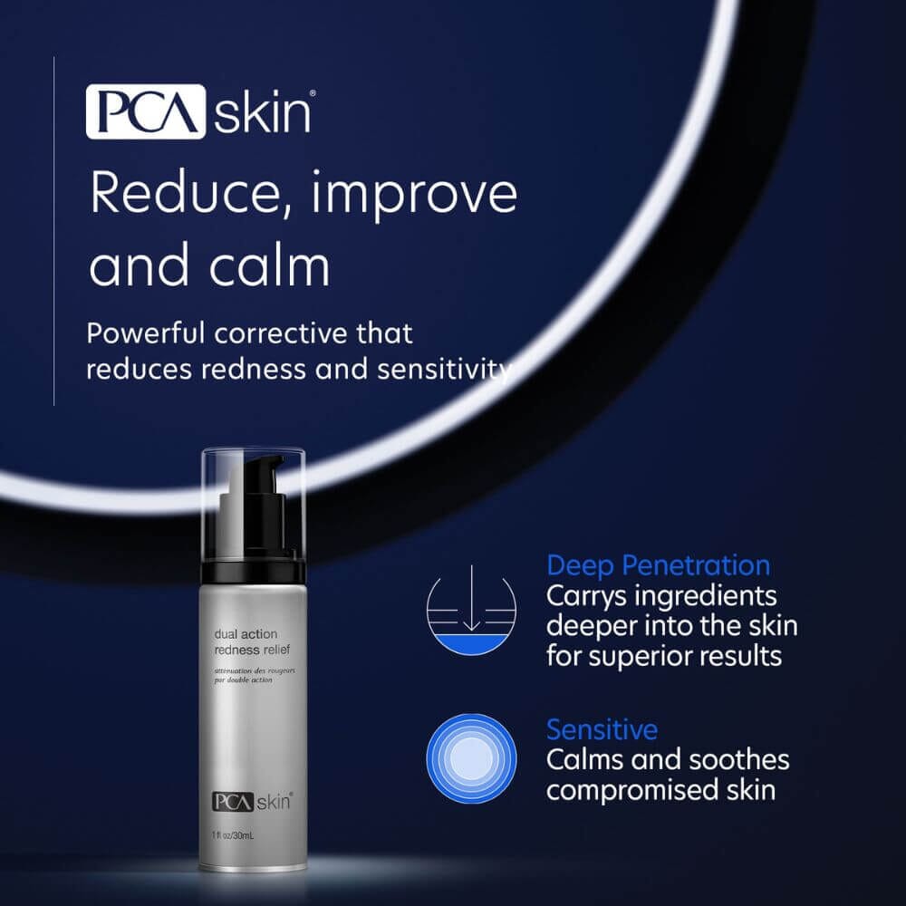 PCA Skin Dual Action Redness Relief Lotion & Moisturizer PCA Skin Shop at Exclusive Beauty