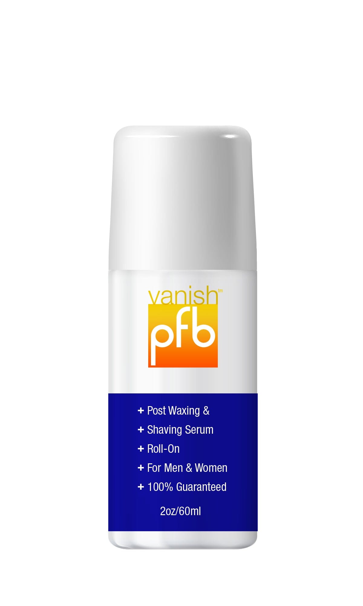PFB Vanish Ingrown Hair Roll-On Serum PFB Vanish 2 oz./60ml Travel Size Shop at Exclusive Beauty