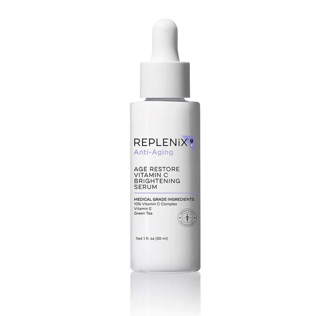 Replenix Age Restore Vitamin C Brightening Serum Replenix 1 fl. oz. Shop at Exclusive Beauty Club