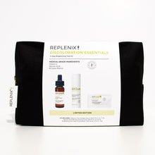 Load image into Gallery viewer, Replenix Discoloration Essentials 3 Step Brightening Trial Kit Replenix Shop at Exclusive Beauty Club
