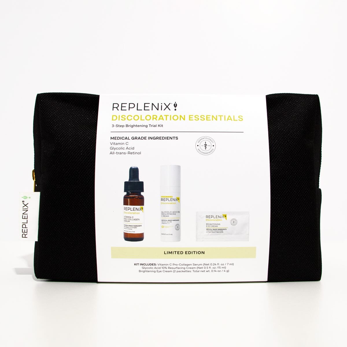 Replenix Discoloration Essentials 3 Step Brightening Trial Kit Replenix Shop at Exclusive Beauty Club