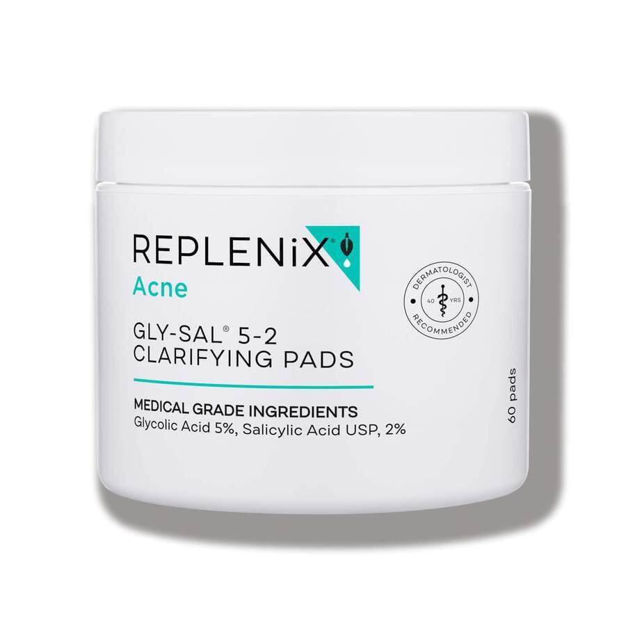 Replenix Gly-Sal 5-2 Clarifying Pads Replenix 60 Pads Shop at Exclusive Beauty Club
