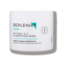 将图片加载到图库查看器，Replenix Gly-Sal 5-2 Clarifying Pads Replenix 60 Pads Shop at Exclusive Beauty Club
