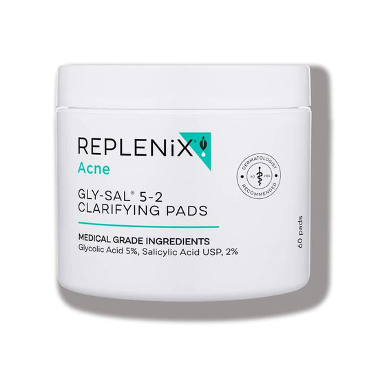 Replenix Gly-Sal 5-2 Clarifying Pads Replenix 60 Pads Shop at Exclusive Beauty