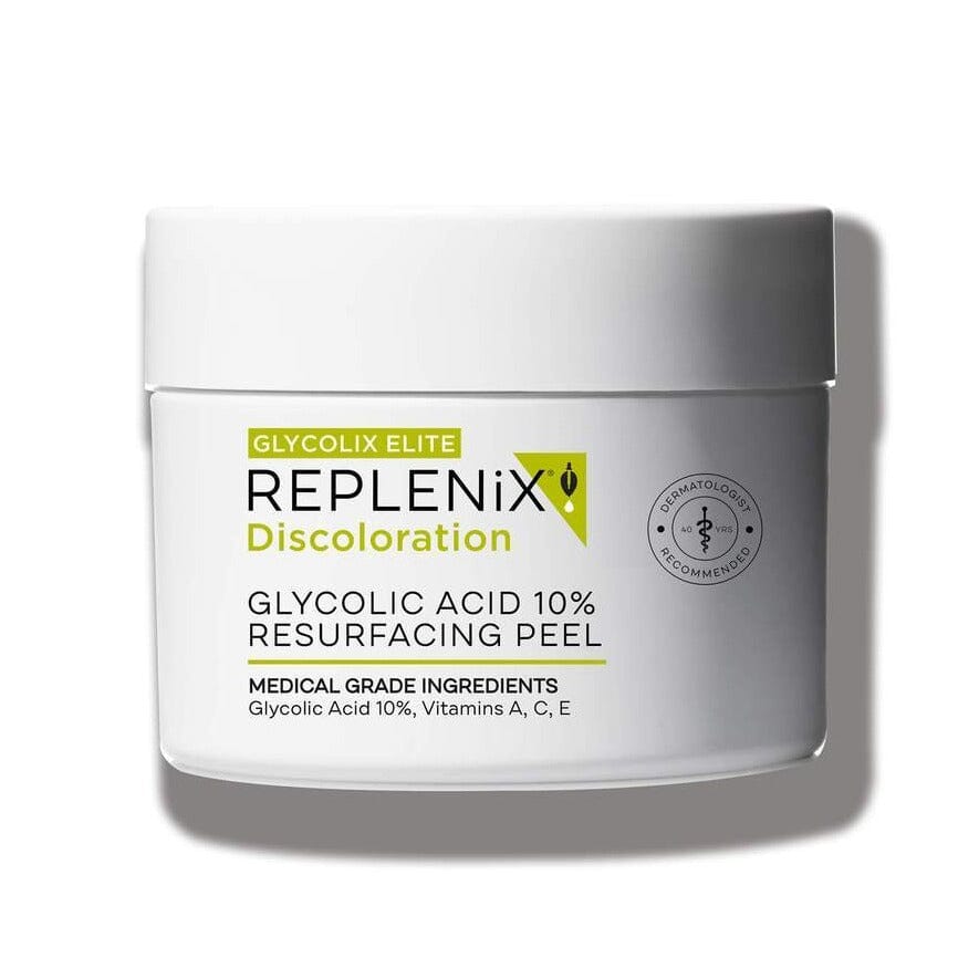Replenix Glycolic Acid 10% Resurfacing Peel Pads Replenix 60 pads Shop at Exclusive Beauty