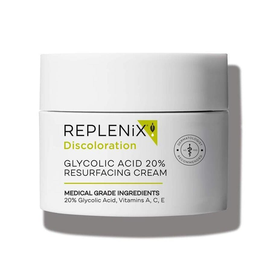 Replenix Glycolic Acid 20% Resurfacing Cream Replenix 1.7 oz. Shop at Exclusive Beauty Club