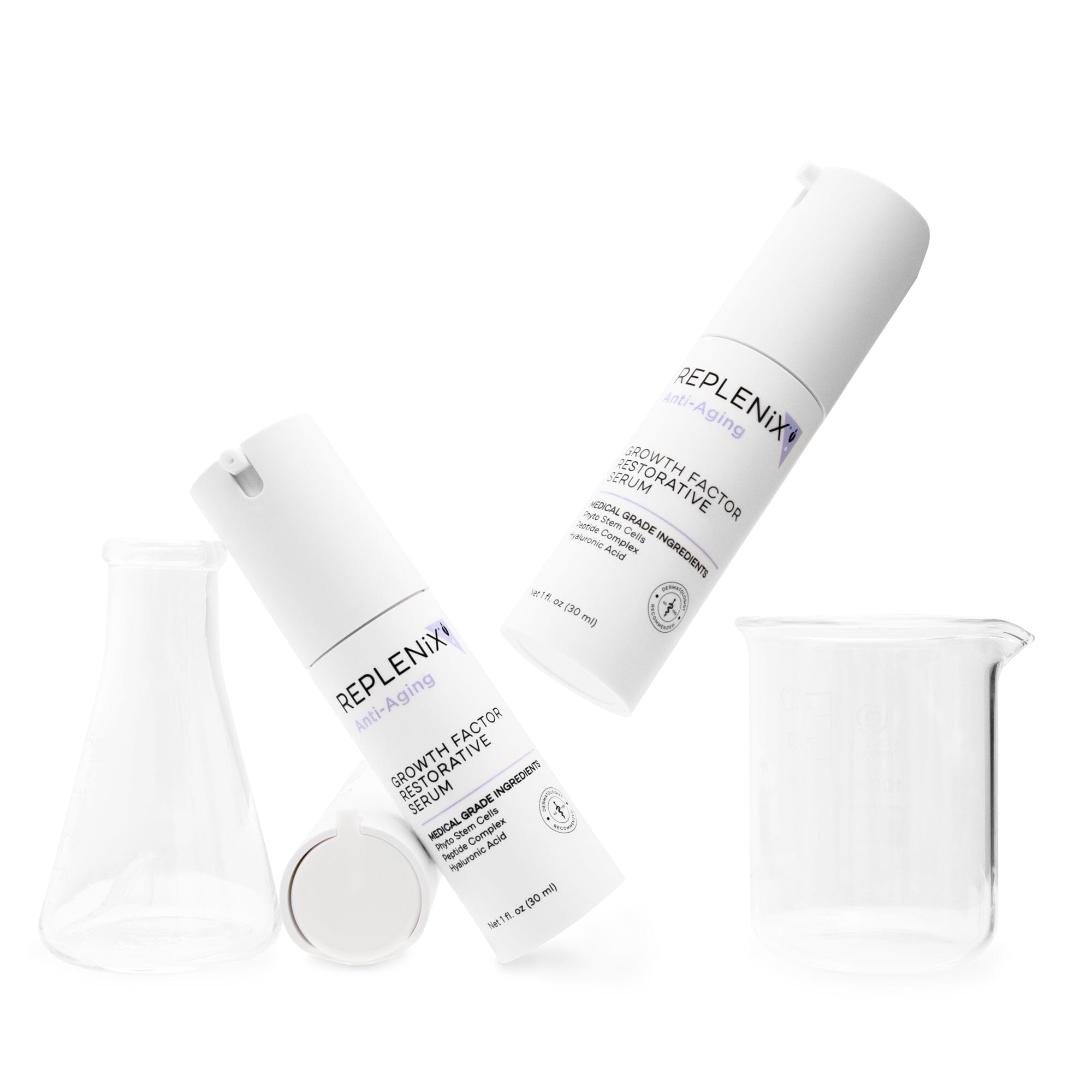 Replenix Growth Factor Restorative Serum Replenix Shop at Exclusive Beauty