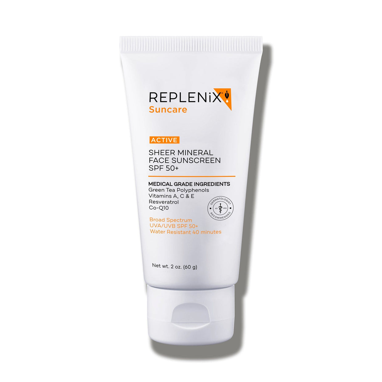 Replenix Sheer Mineral Face Sunscreen SPF 50+ Replenix 2 oz. Shop at Exclusive Beauty Club