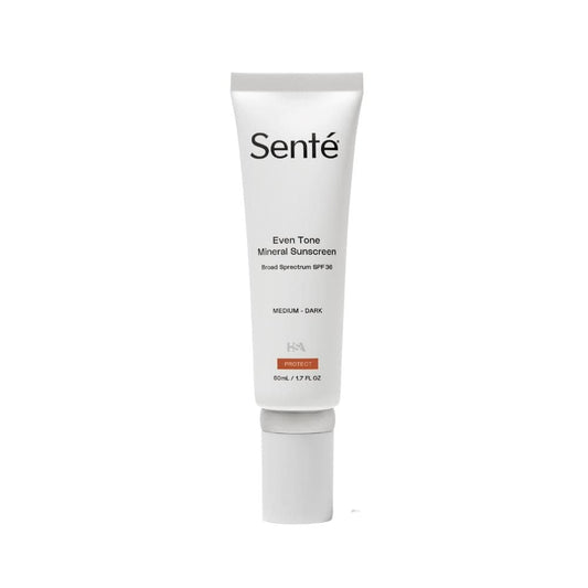 Senté Even Tone Mineral Sunscreen Broad Spectrum SPF 36 (Medium-Dark) SENTE 1.7 oz. Shop at Exclusive Beauty