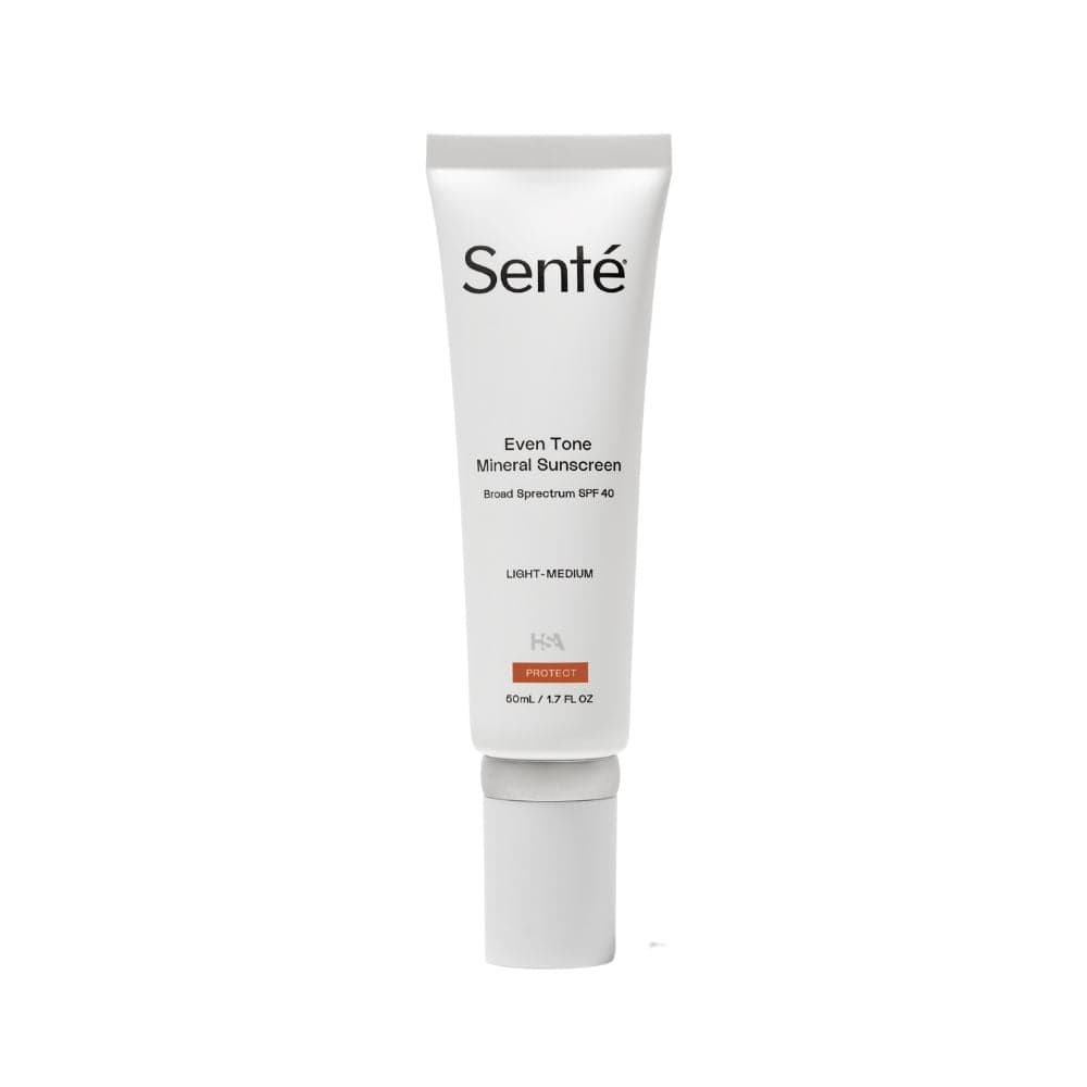 Senté Even Tone Mineral Sunscreen Broad Spectrum SPF 40 (Light-Medium) SENTE 1.7 fl. oz. Shop at Exclusive Beauty