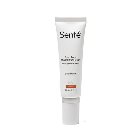 Senté Even Tone Mineral Sunscreen Broad Spectrum SPF 40 (Light-Medium) SENTE 1.7 fl. oz. Shop at Exclusive Beauty