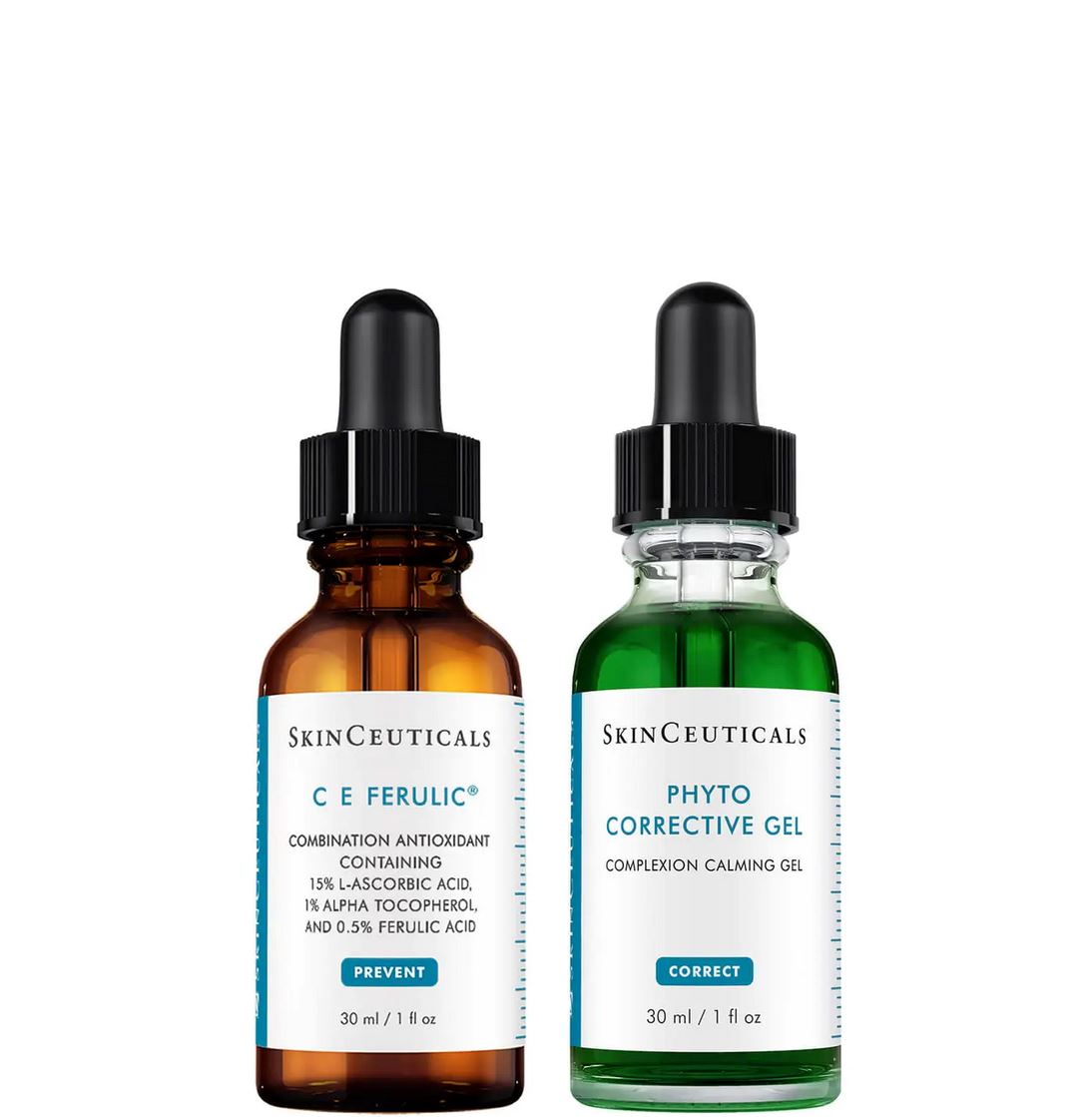 SkinCeuticals Vitamin C DUO for Sensitive Skin (CE Ferulic + Phyto Corrective Gel) $239 Value SkinCeuticals Shop at Exclusive Beauty Club