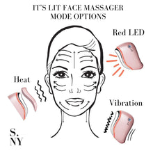 Cargar imagen en el visor de galería, Solaris Laboratories NY It&#39;s Lit LED Gua Sha™ Facial Massager Solaris Laboratories NY Shop at Exclusive Beauty Club
