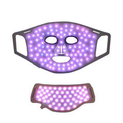 Solaris Labs NY VISIspec LED Light Therapy Silicone Face and Neck Mask SET (4 Colors) Solaris Laboratories NY Shop at Exclusive Beauty Club